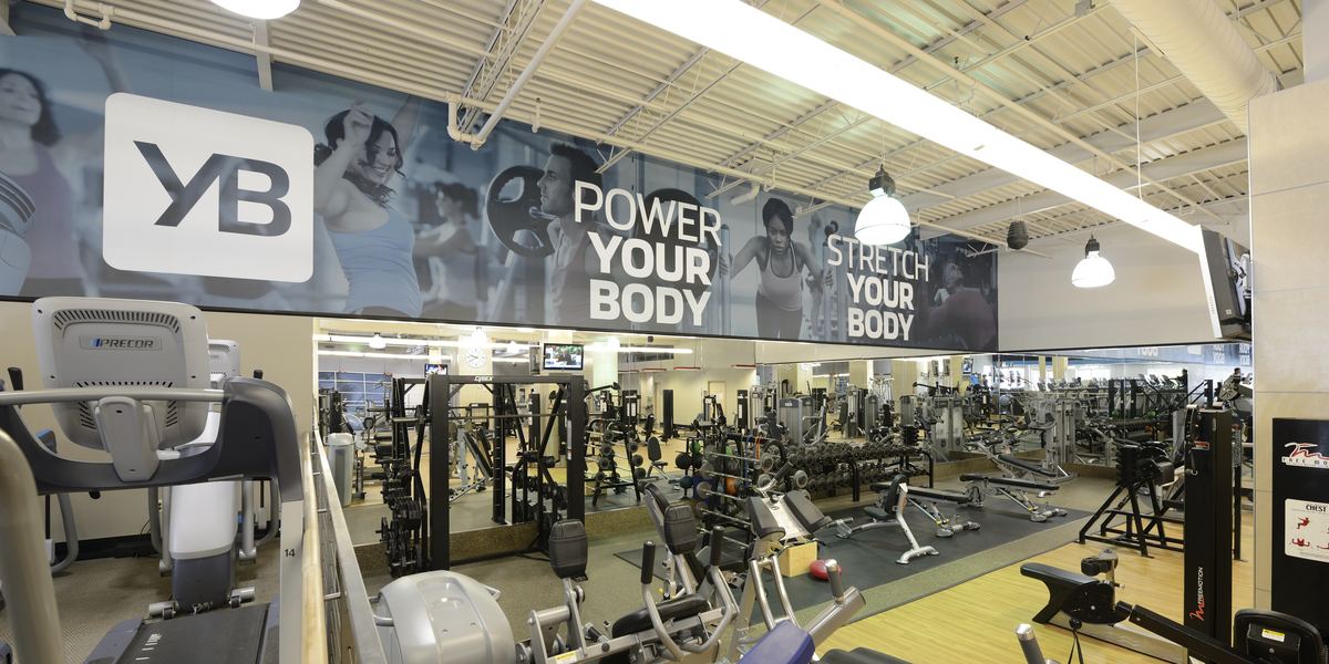 The main training floor