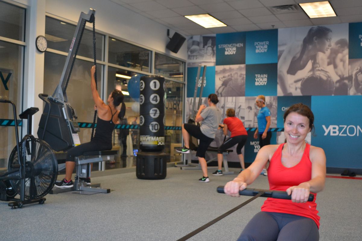 A class under way in the YBZone studio